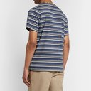 Oliver Spencer - Conduit Striped Cotton-Jersey T-Shirt - Blue