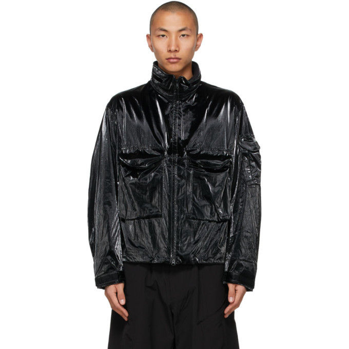 metallic bomber jacket