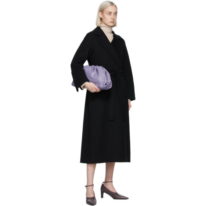 S Max Mara Black Wool Elisa Coat S Max Mara