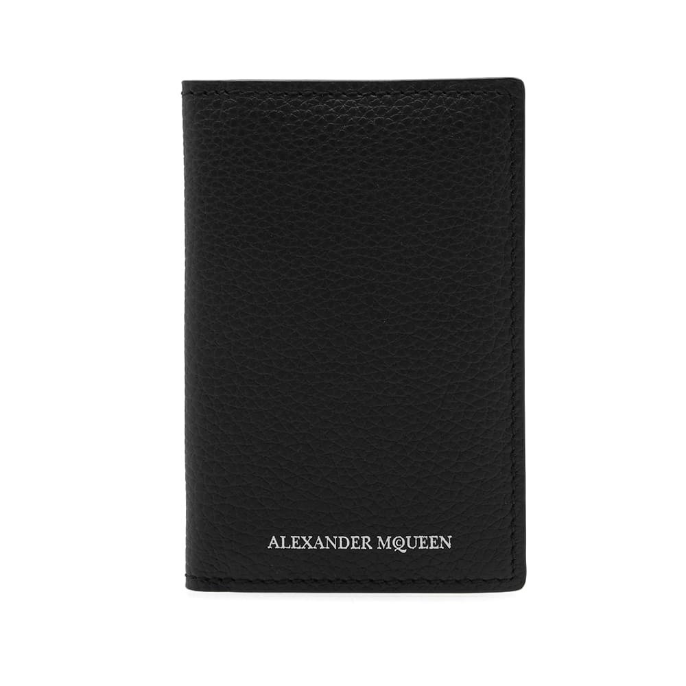 Alexander McQueen Grain Leather Wallet Alexander McQueen