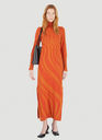 Swirl Knit Dress in Orange