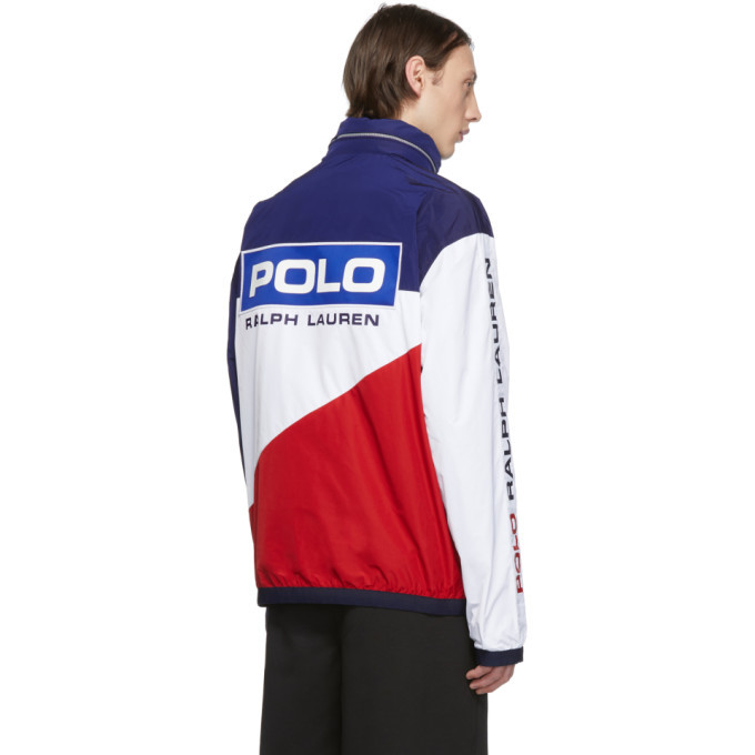 Polo Ralph Lauren Blue and Red Chariots Jacket Polo Ralph Lauren
