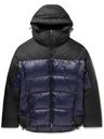 Polo Ralph Lauren - Carlton Panelled Quilted Recycled Ripstop Hooded Jacket - Blue