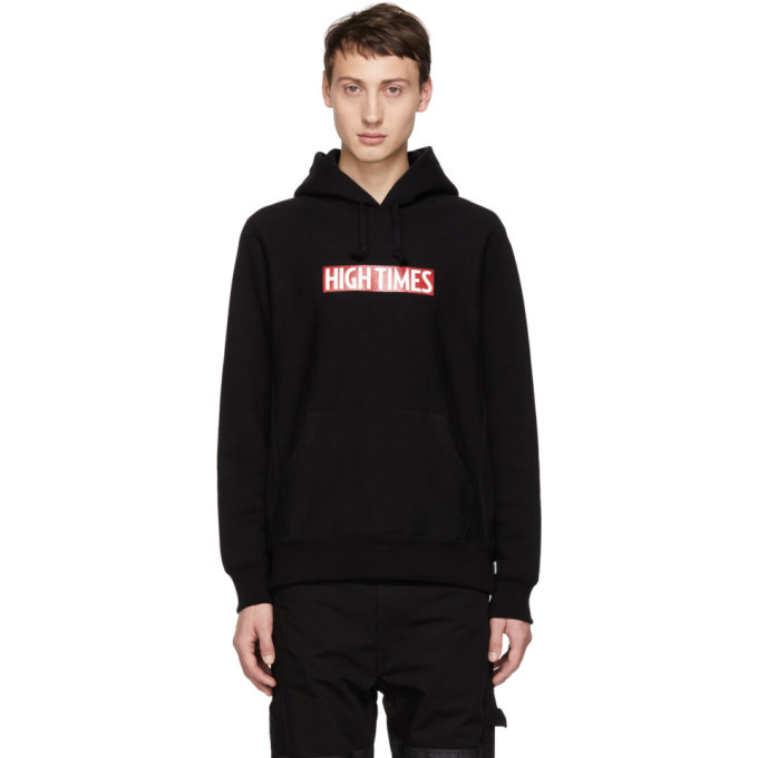 Wacko Maria Black High Times Edition Logo Hoodie Wacko Maria