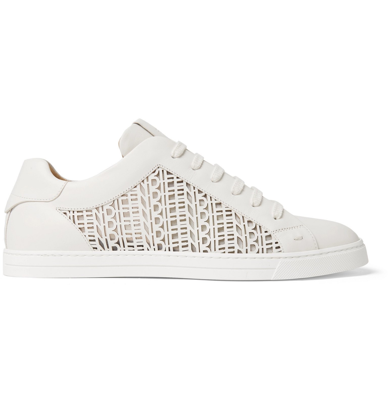 fendi laser cut sneakers