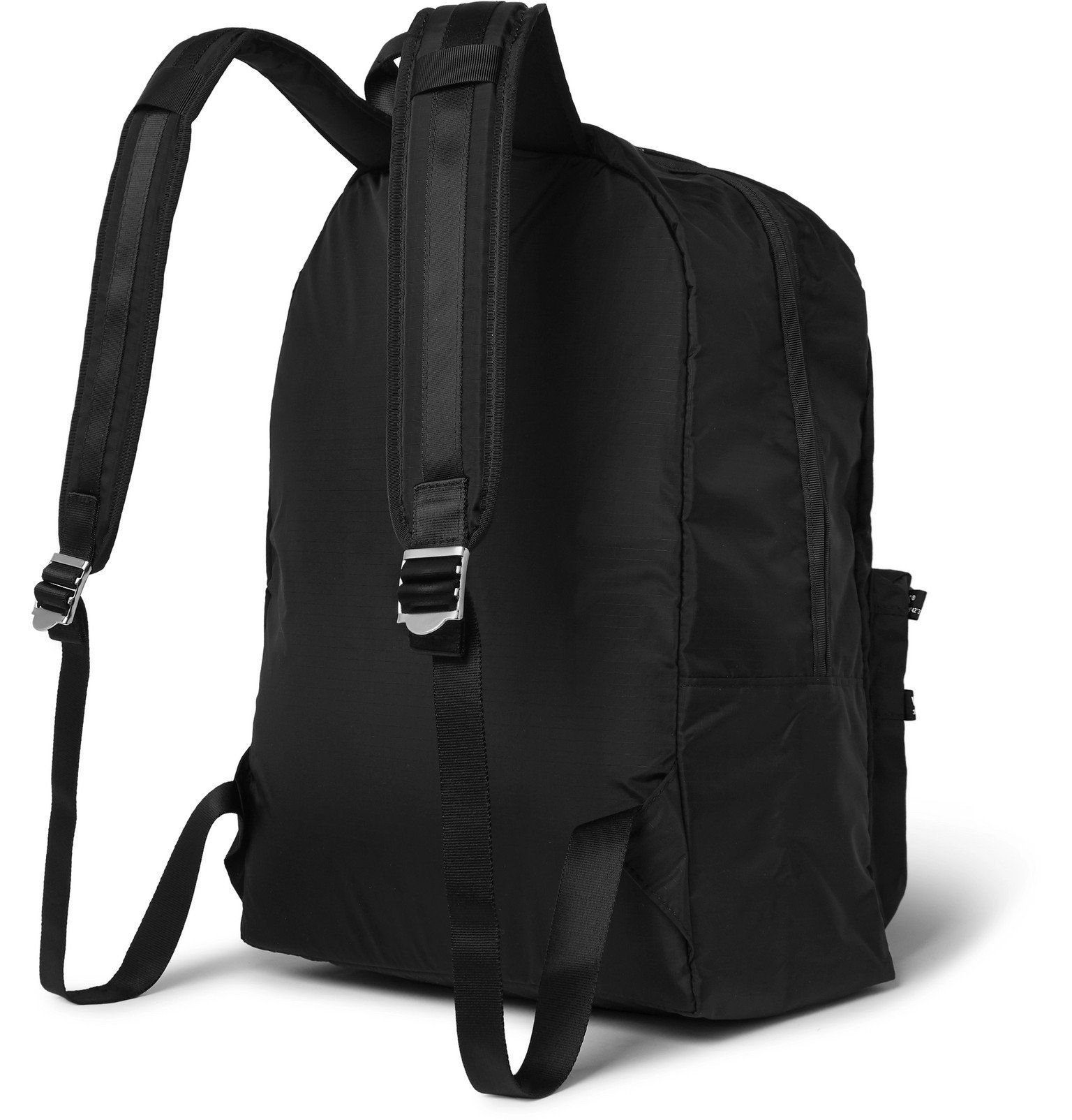 WTAPS - Logo-Appliquéd Ripstop Backpack - Black WTAPS