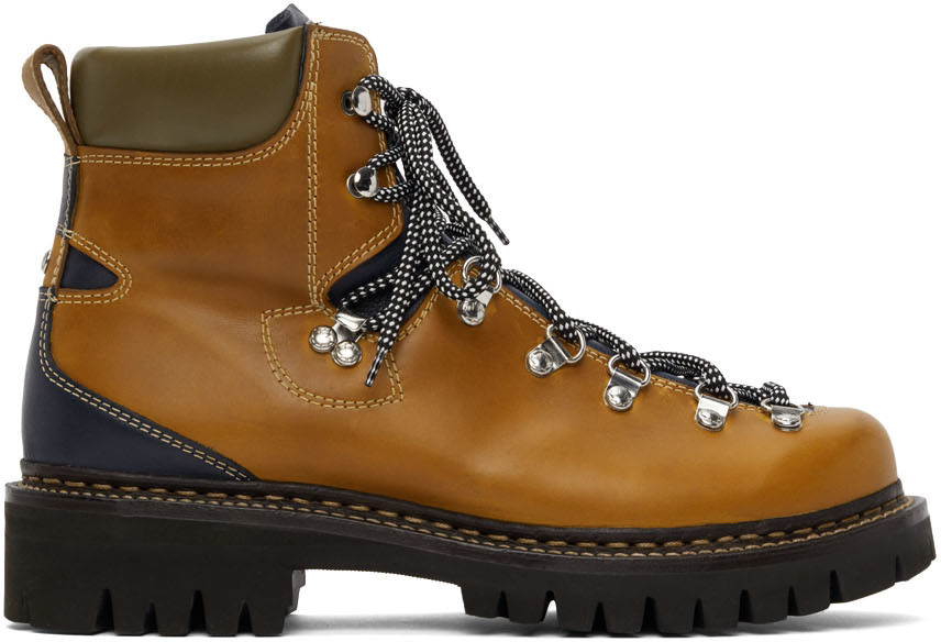 dsquared2 lace up boots