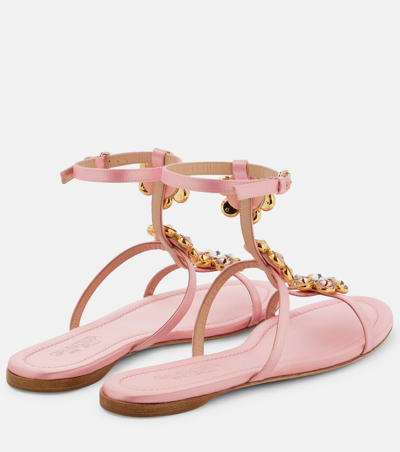 Giambattista Valli - Jaipur embellished satin sandals Giambattista Valli