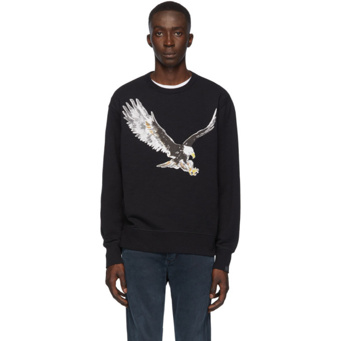 rag and bone Black Eagle Sweatshirt Rag 