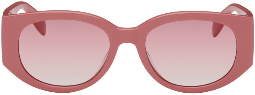 Alexander McQueen Pink Graffiti Sunglasses Alexander McQueen