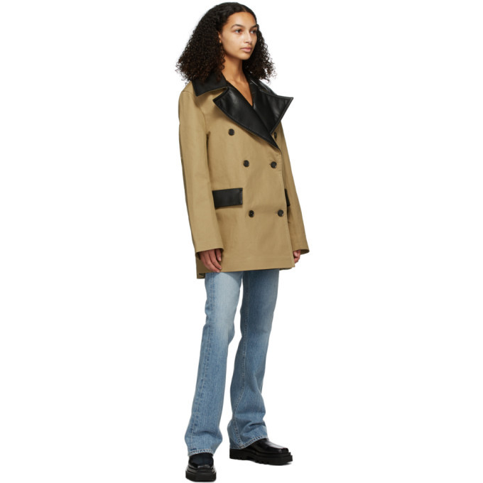Nanushka Khaki Canvas Tommi Jacket Nanushka