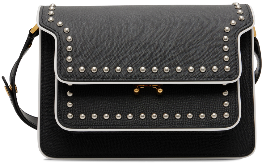 Marni Black Medium Trunk Shoulder Bag Marni