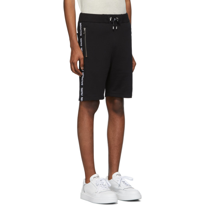 Balmain Black Basketball Shorts Balmain