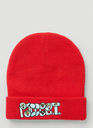 Inside Out Beanie in Red