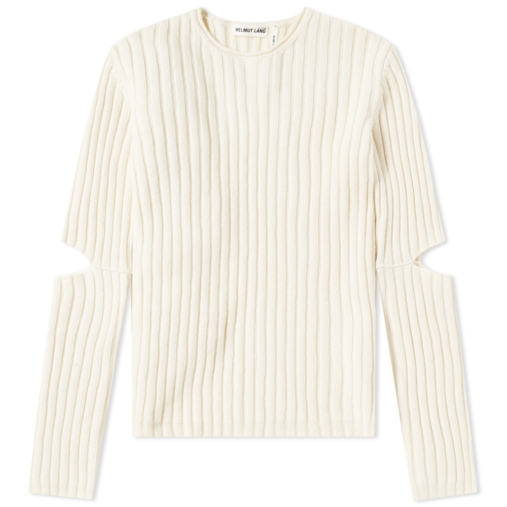 elbow cut out sweater