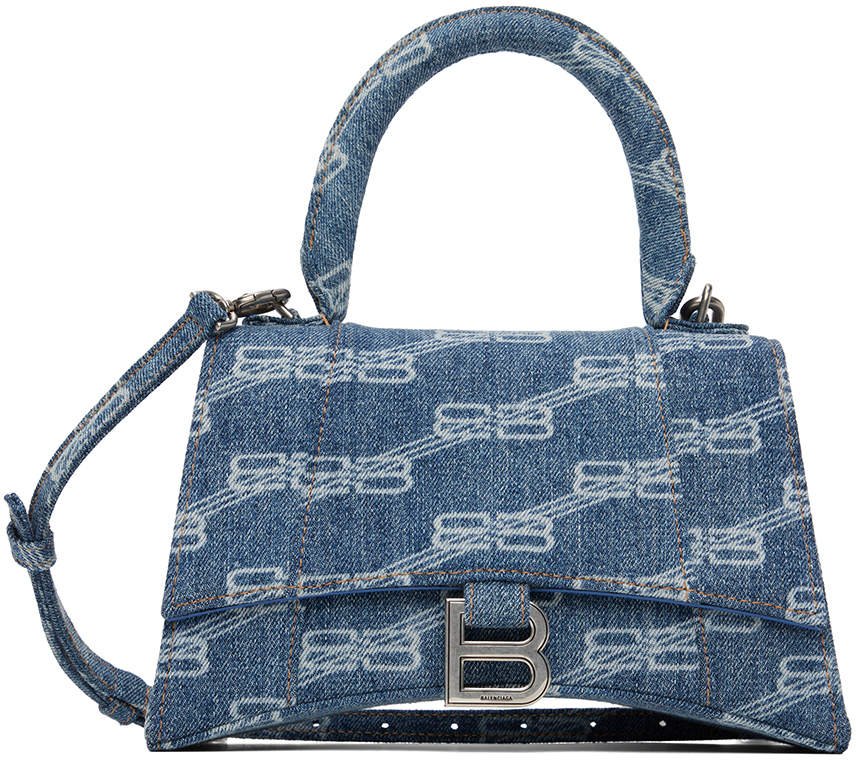 balenciaga blue handbag