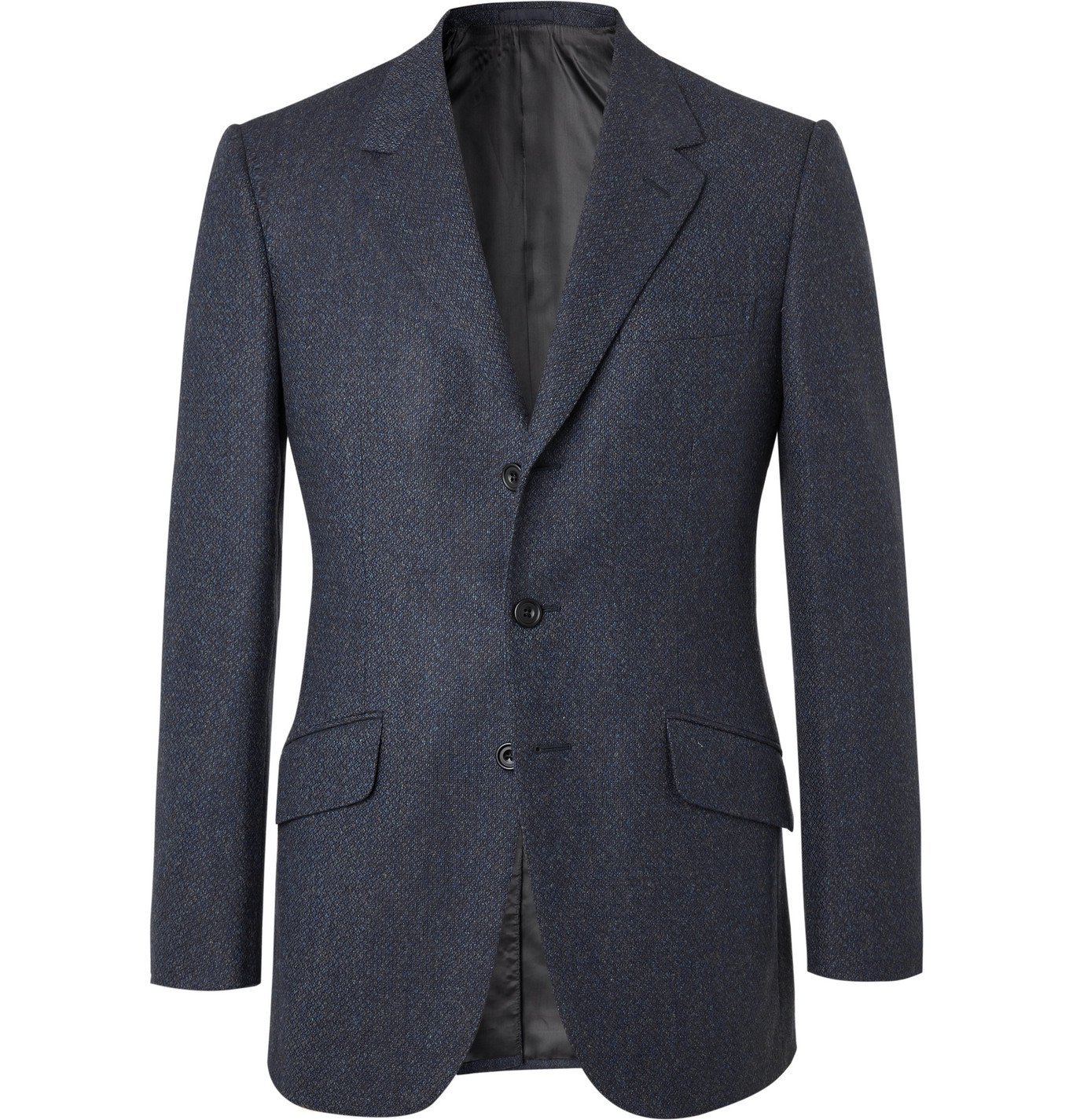 Kingsman - Conrad Slim-Fit Mélange Wool Suit Jacket - Blue Kingsman