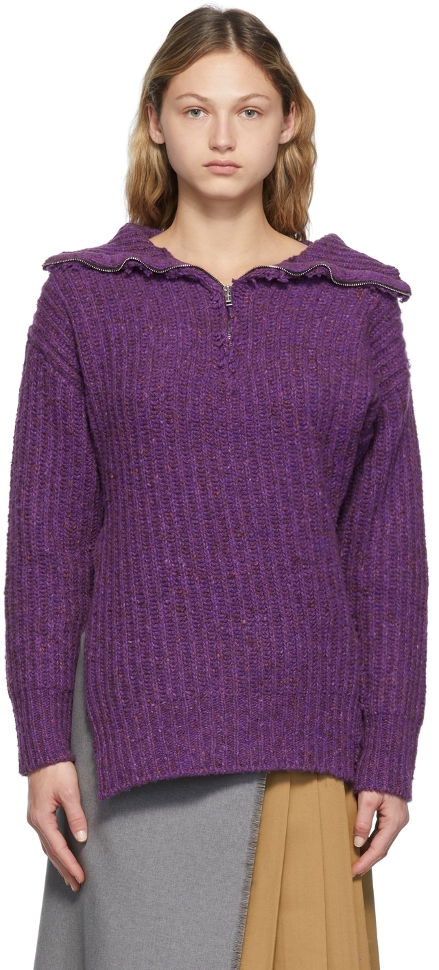 marni purple sweater