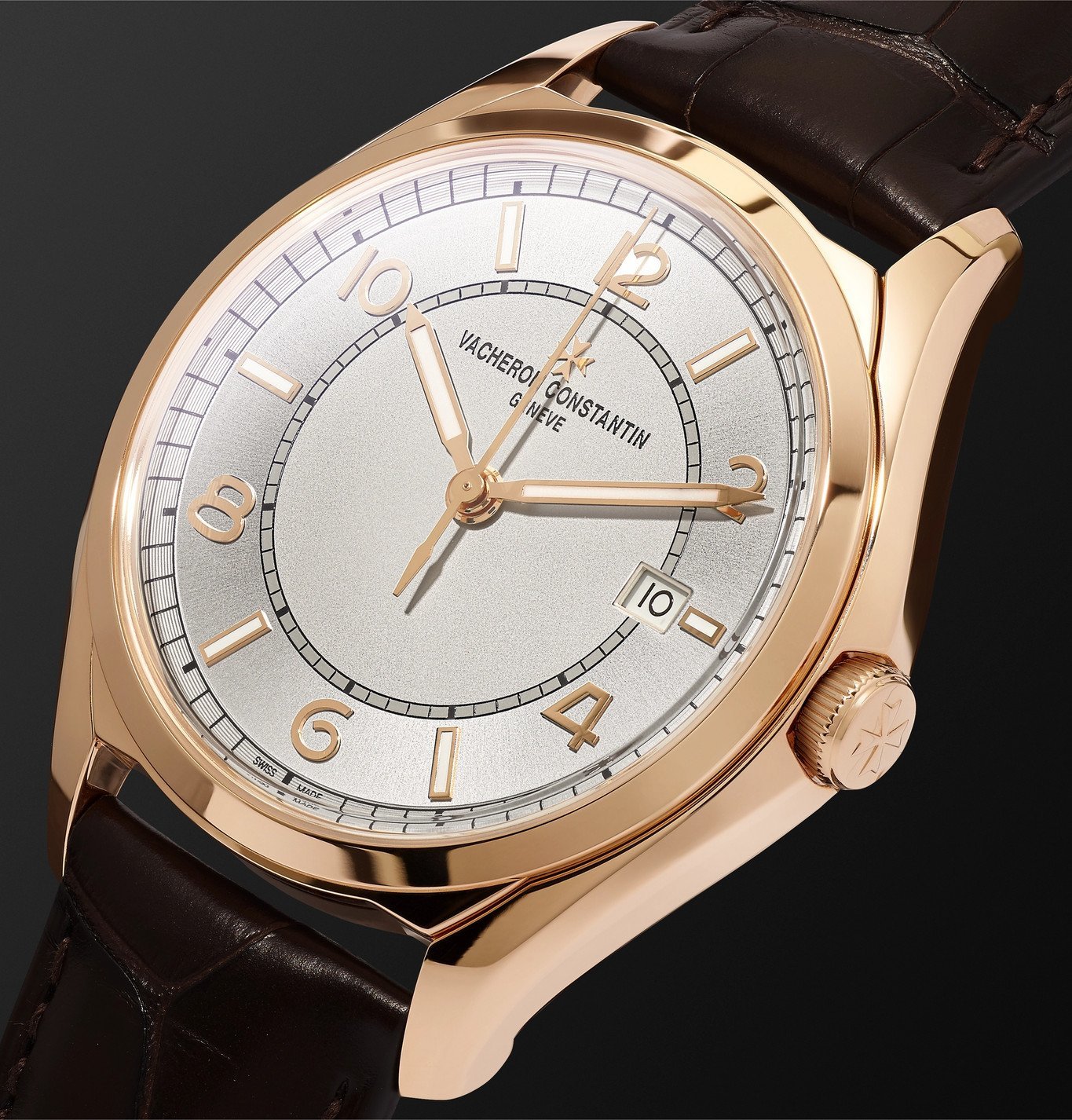 Vacheron Constantin - Fiftysix Automatic 40mm 18-Karat Pink Gold and ...