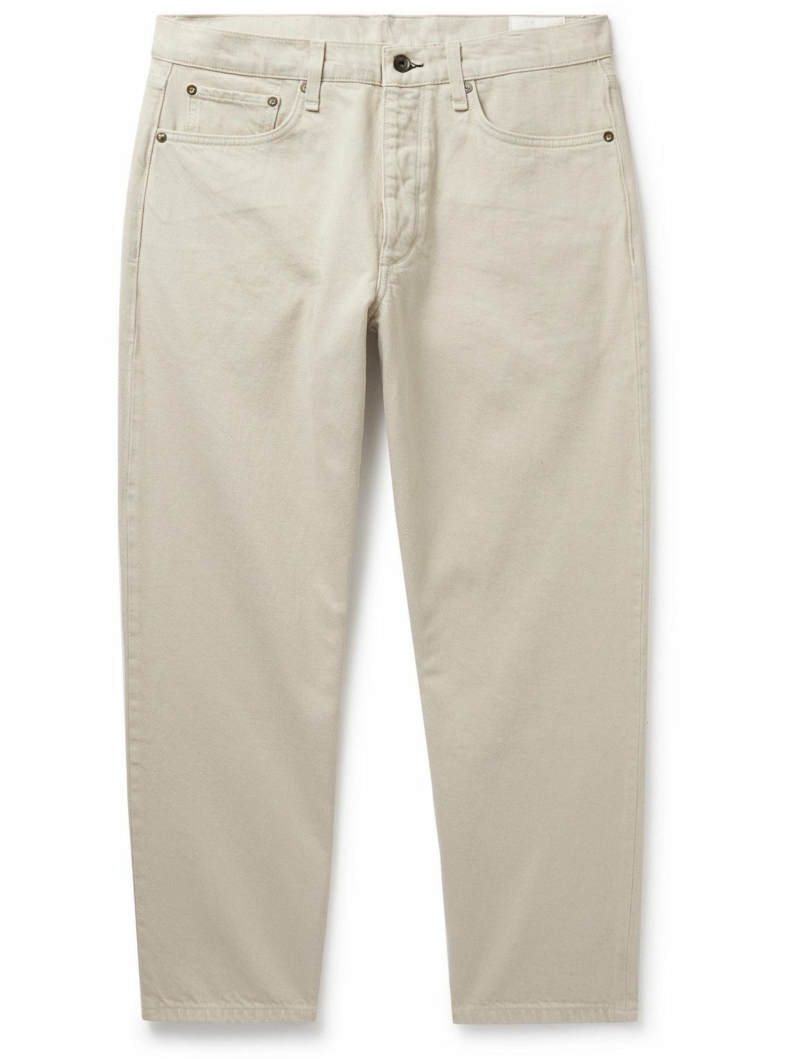 Rag & Bone Beck Tapered Cropped Jeans Neutrals Rag and Bone