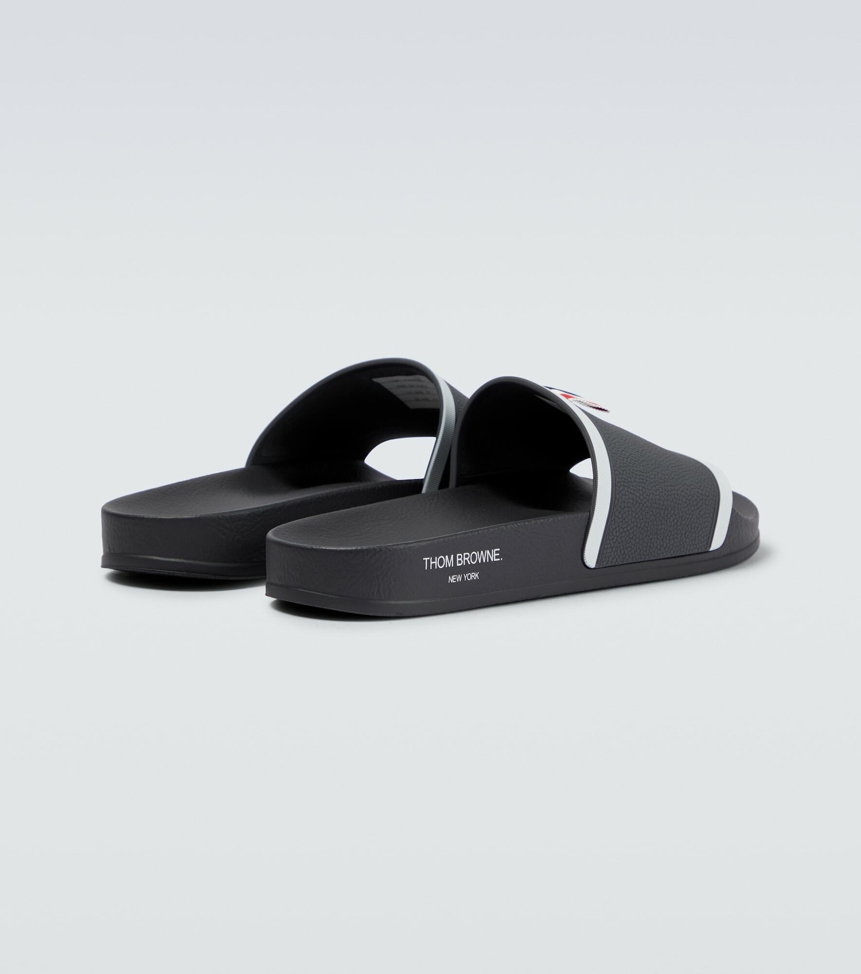 Thom Browne Rubber pool slides Thom Browne
