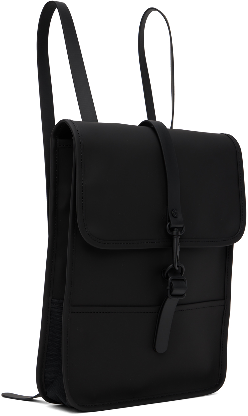 RAINS Black Micro Backpack Rains