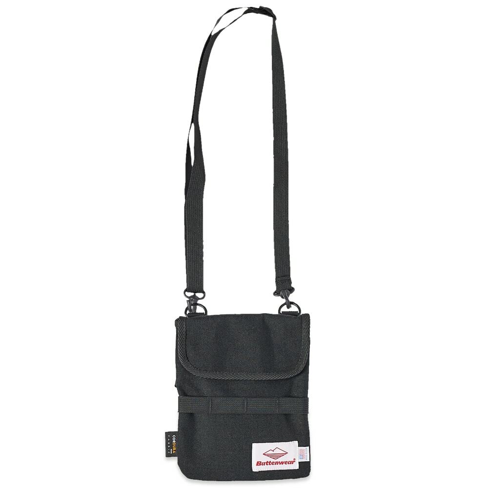 Battenwear Men's Travel Pouch V2 in Black Battenwear