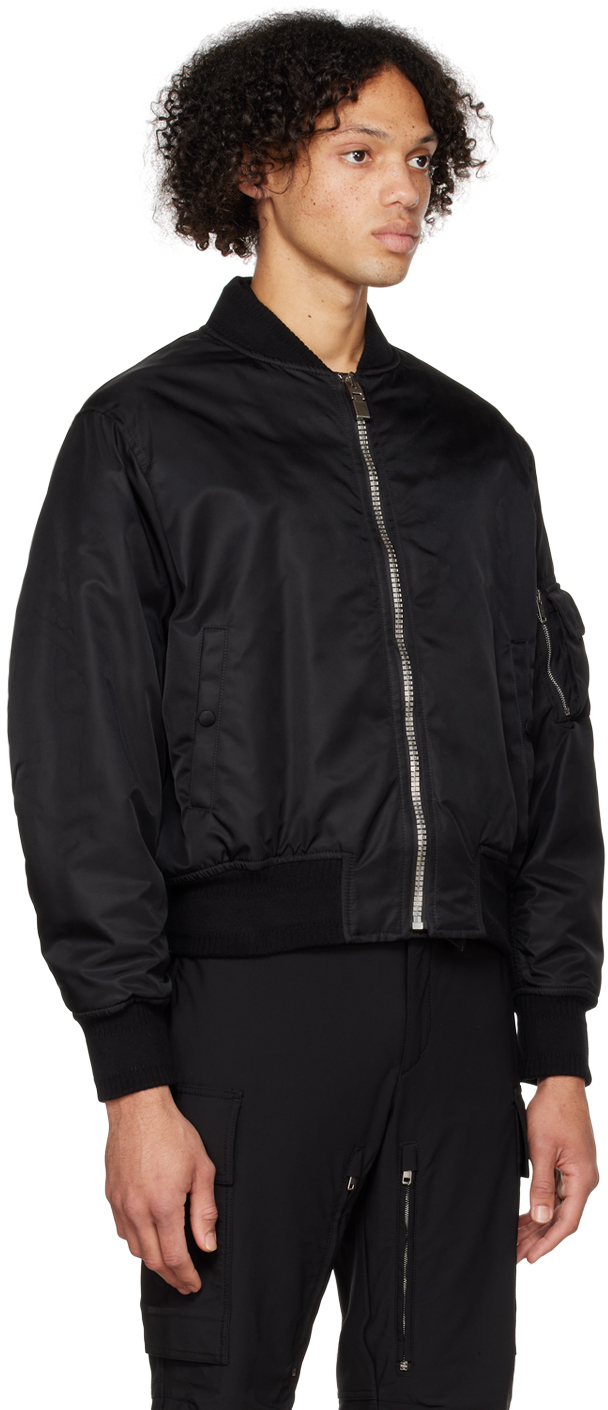Givenchy Black Embroidered Bomber Givenchy