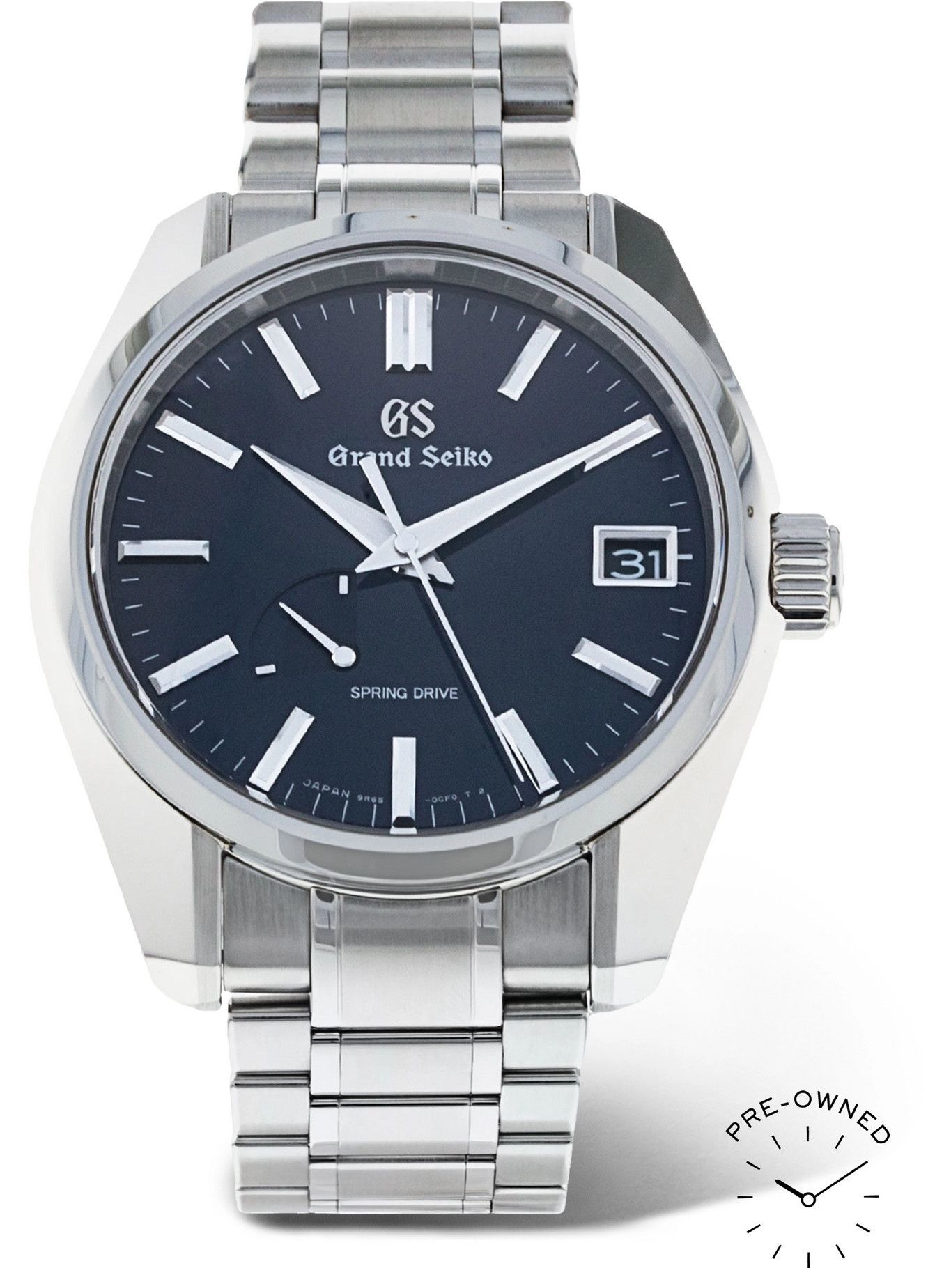 Grand Seiko - Pre-Owned 2014 Self-Dater Limited Edition 37mm Stainless  Steel Watch, Ref. No. SBGV011 Grand Seiko