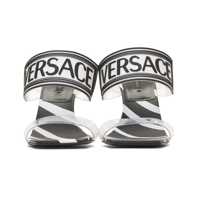 versace zebra heels