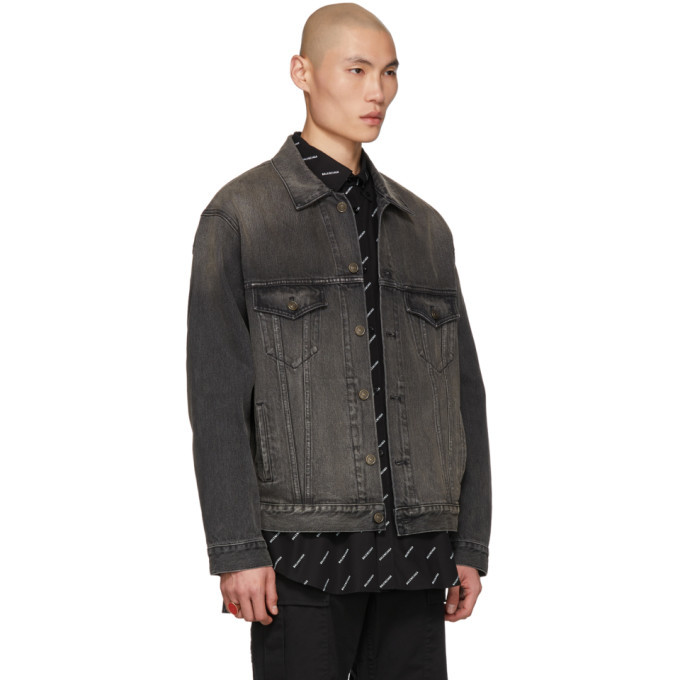 balenciaga you are the world denim jacket