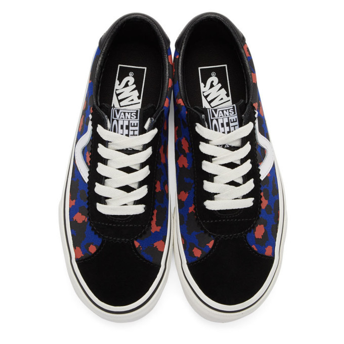 blue leopard vans