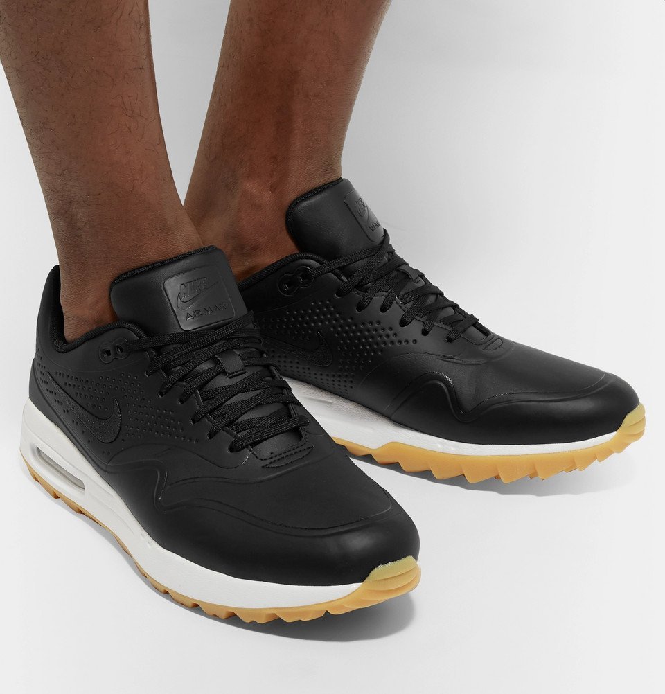 Nike Golf - Air Max 1G Faux Leather and 