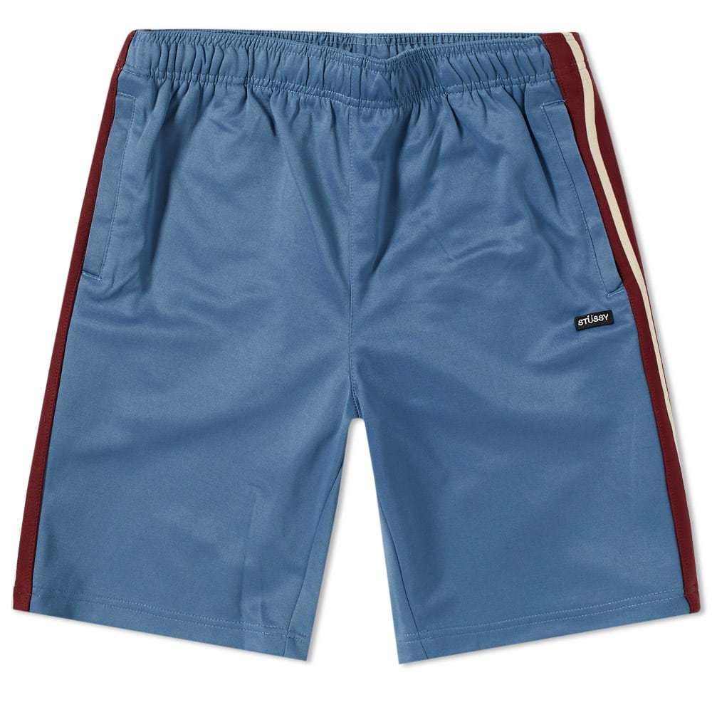 Stussy Poly Track Short Blue Stussy