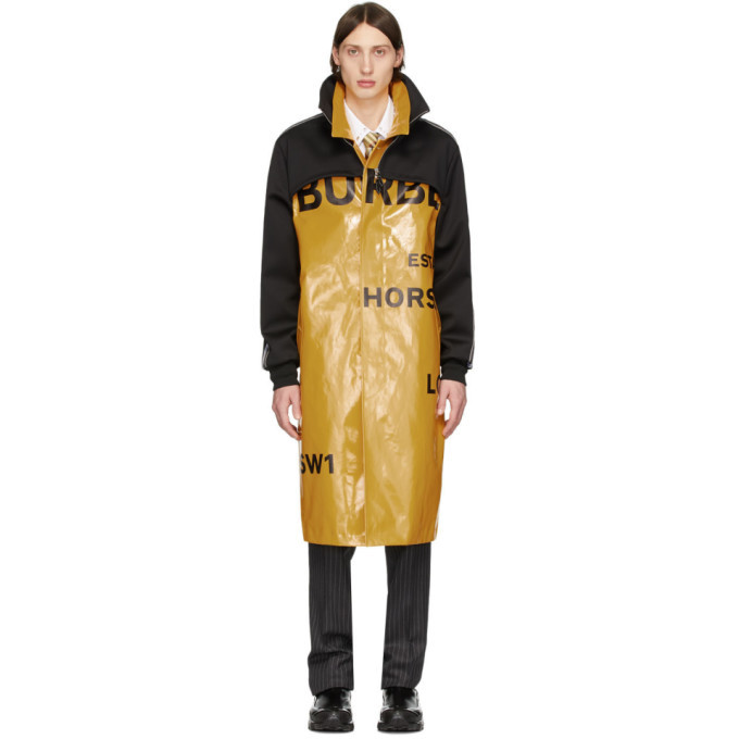 burberry yellow coat