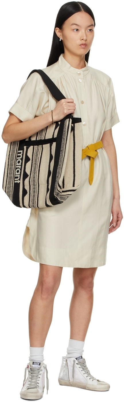 Isabel Marant Etoile Off-White Byriam Shirt Dress