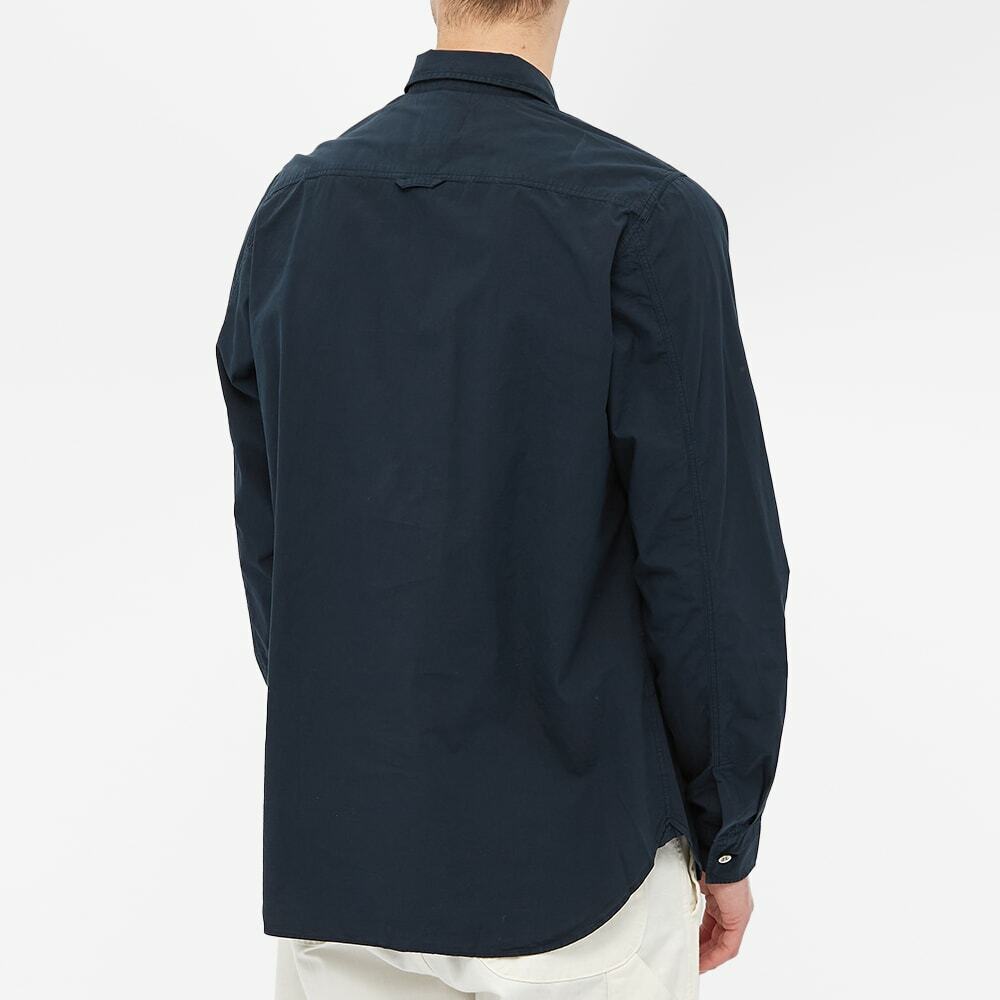 Norse Projects Men's Silas Tab Series Shirt in Dark Navy Norse Projects