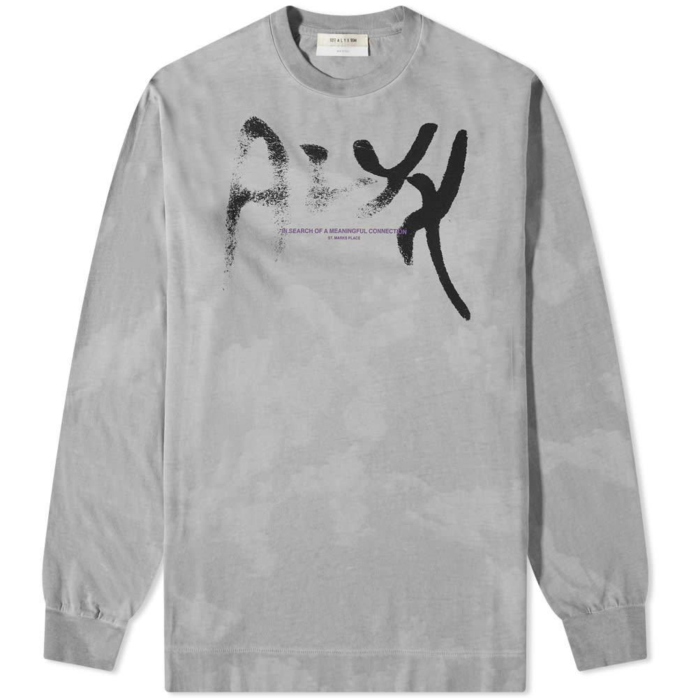 1017 ALYX 9SM Long Sleeve Meaningful Connection Treated Tee