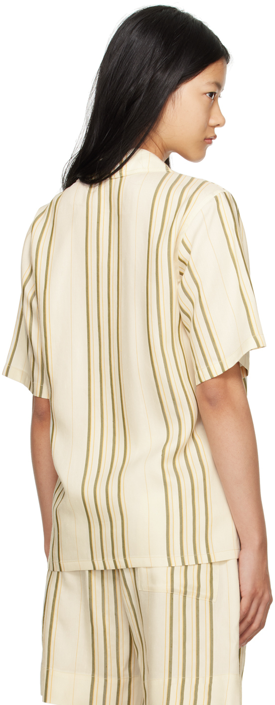 Wales Bonner SSENSE Exclusive Beige Shirt Wales Bonner