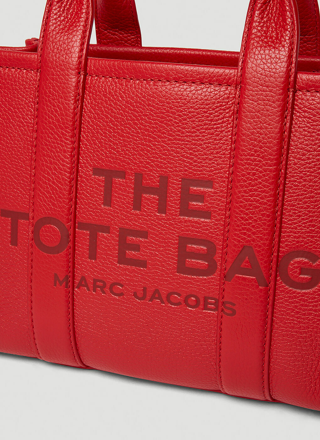 Mini Tote Bag In Red Marc Jacobs 1862