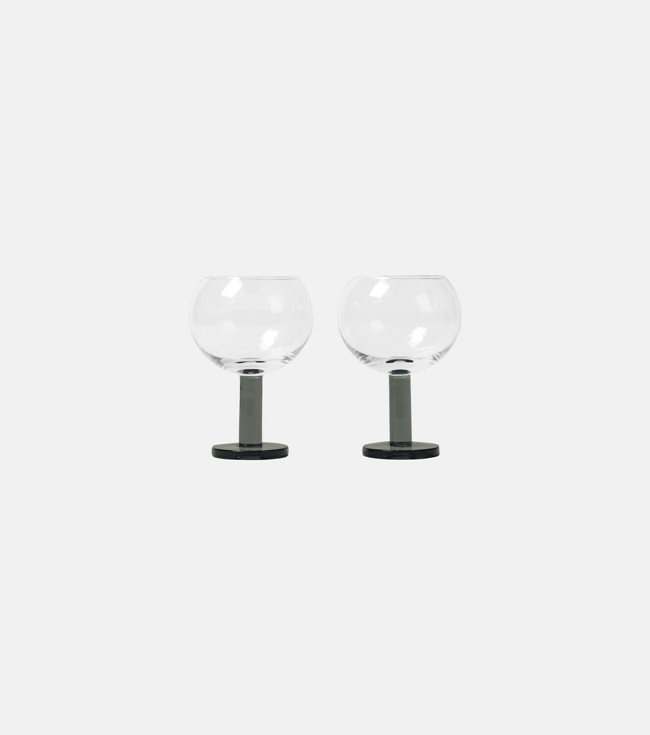 Tom Dixon Puck set of 2 balloon glasses Tom Dixon