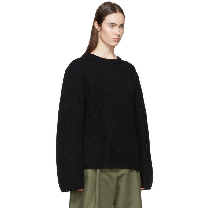 Toteme Black Montese Sweater Toteme
