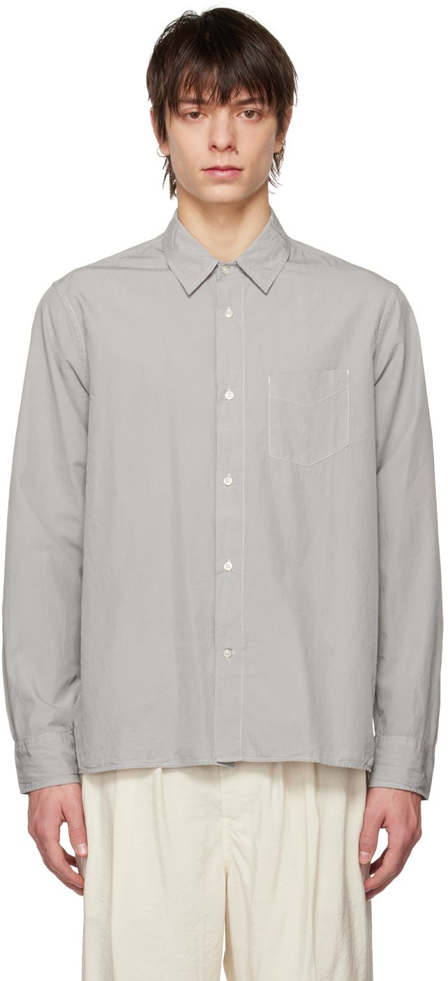 Officine Générale Gray Emory Shirt Officine Generale