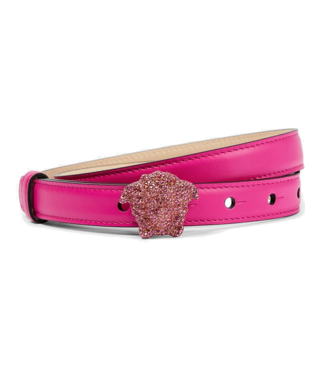 Versace La Medusa Leather Belt Versace versace-la-medusa-leather-belt-versace