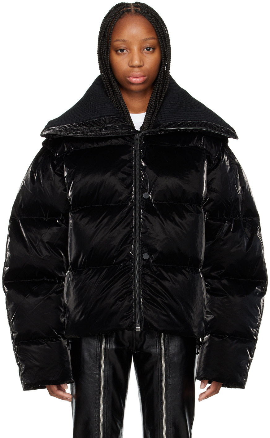 Photo: 032c SSENSE Exclusive Black 'The Ultimate Puffer' Down Jacket