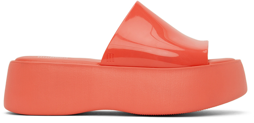 melissa red sandals