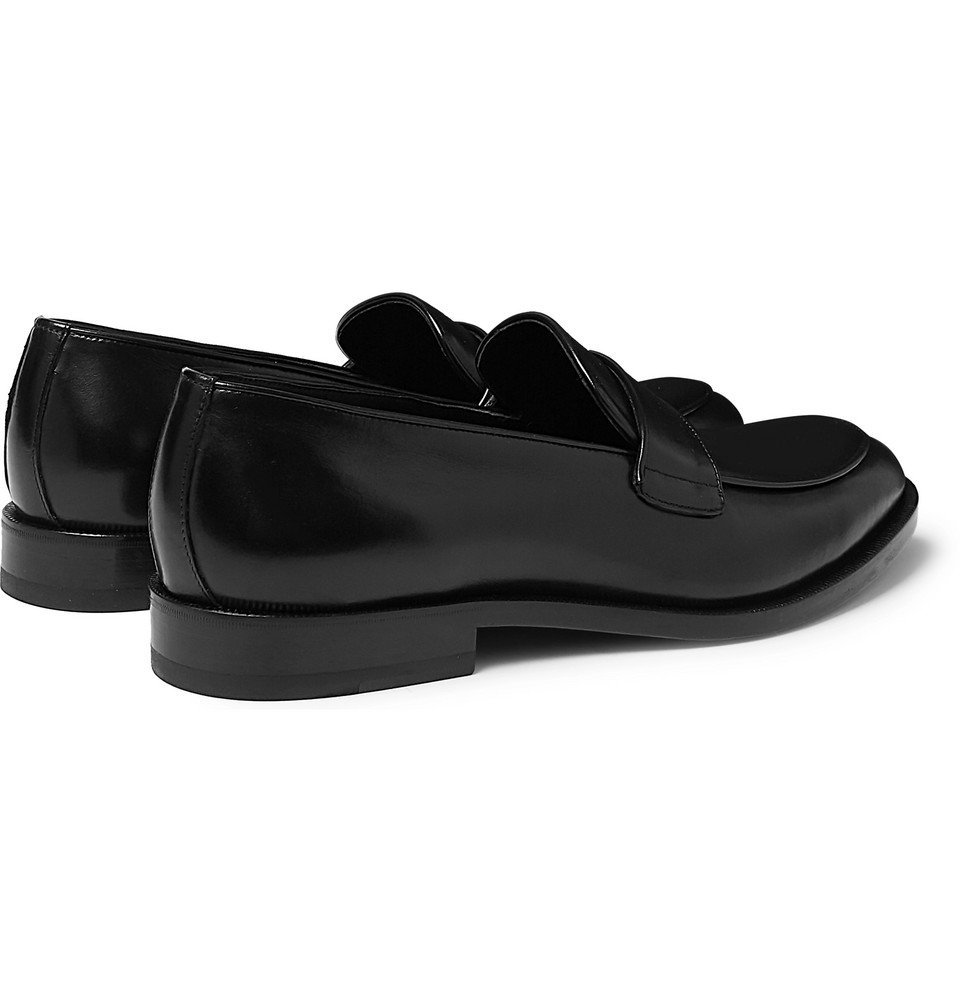 Canali - Leather Penny Loafers - Black Canali