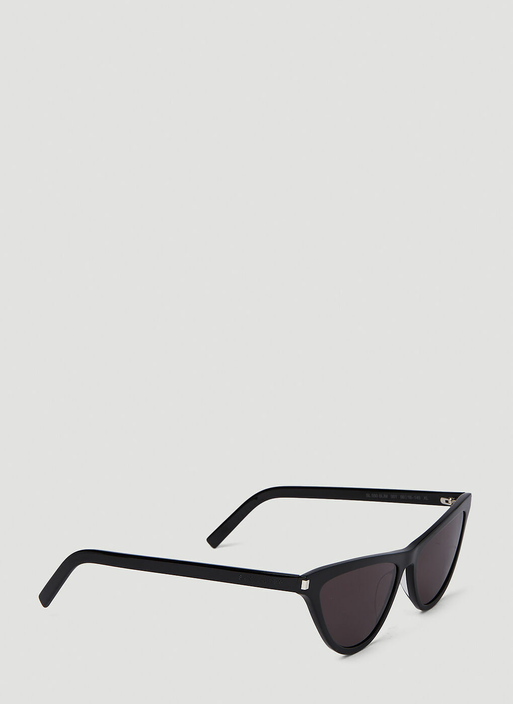 550 Slim Cat Eye Sunglasses In Black Saint Laurent