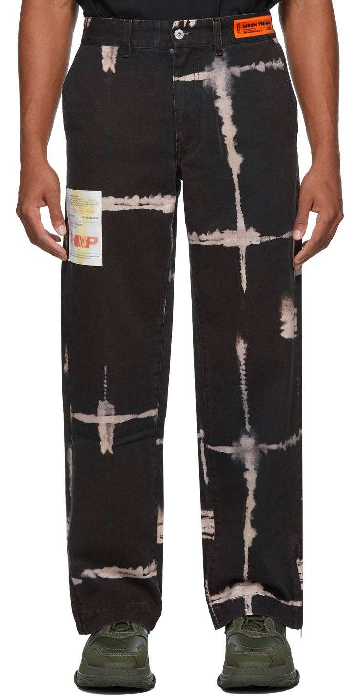 Heron Preston Shibori Tie Dye Trousers 