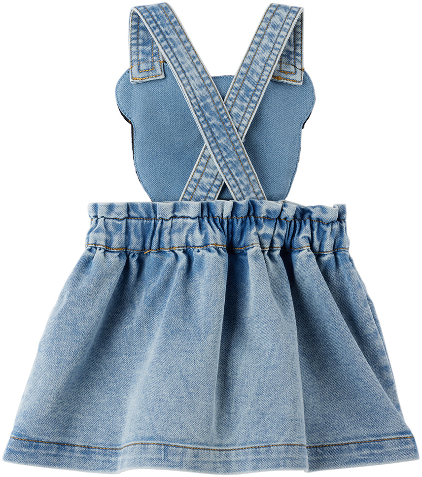 Moschino Baby Blue Teddy Bear Overalls Moschino